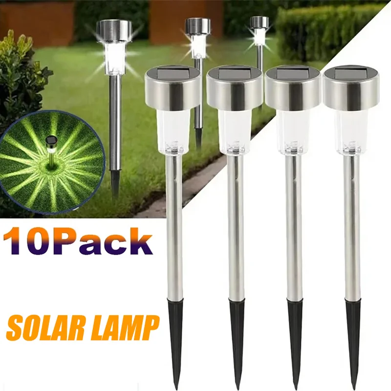 Outdoor Lighting Manufacturers - ไฟกลางแจ้งพลังงานแสงอาทิตย์โคมไฟสวนพลังงานแสงอาทิตย์กันน้ําภูมิทัศน์เส้นทางกลางแจ้งสําหรับลานสนามหลังบ้านสนามหญ้าลานตกแต่ง