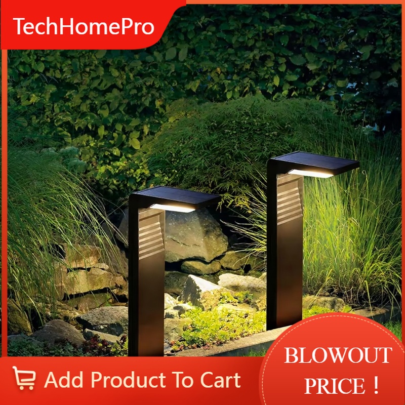 Wired Pathway Light - เทคเอชพีโซลาร์ไฟ LED กันน้ำสำหรับสวน ไฟสนามหญ้ากลางแจ้ง สำหรับตกแต่งทางเดินในสวน ไฟประดับตกแต่งภูมิทัศน์