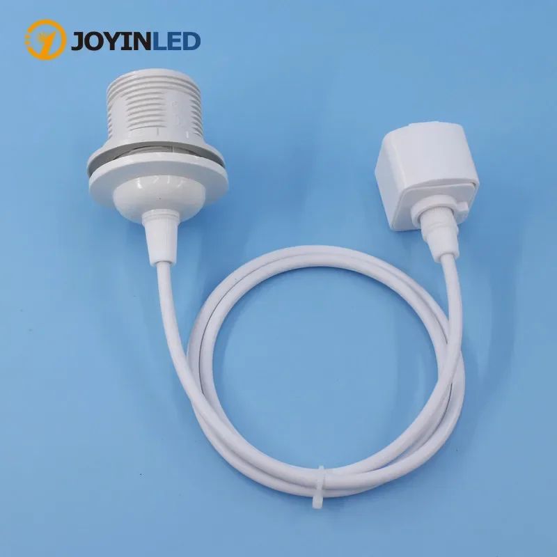 Wired Pathway Light - โคมไฟติดรางแบบแขวน JOYINLED รุ่นโมเดิร์น พร้อมสายเคเบิลและขั้วหลอด E27 สีดำ/ขาว