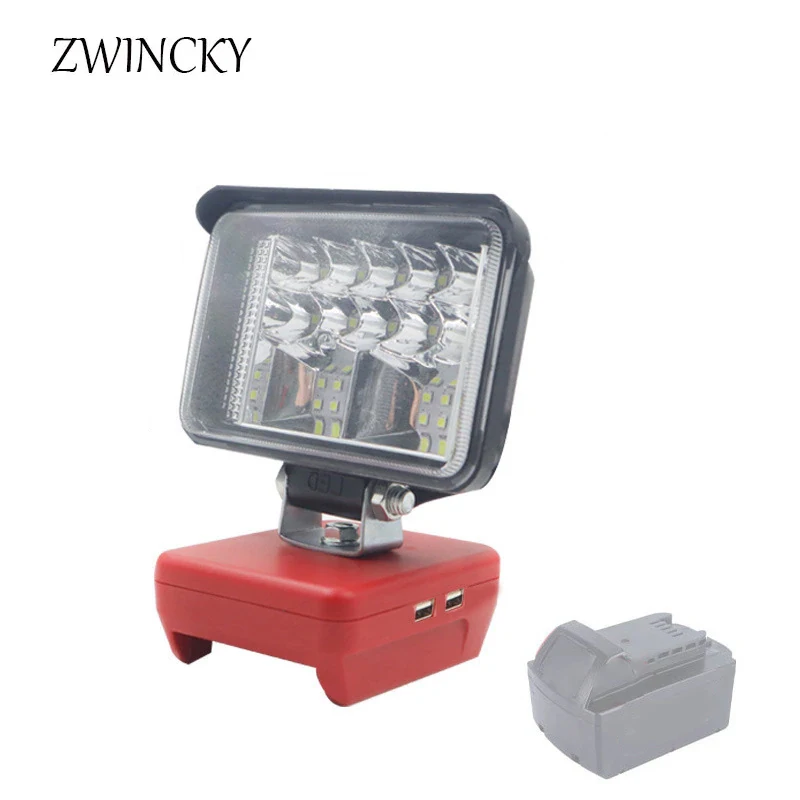 Outdoor Lighting Milwaukee - ZWINCKY 12W ไฟ LED ทํางานสําหรับ Milwaukee