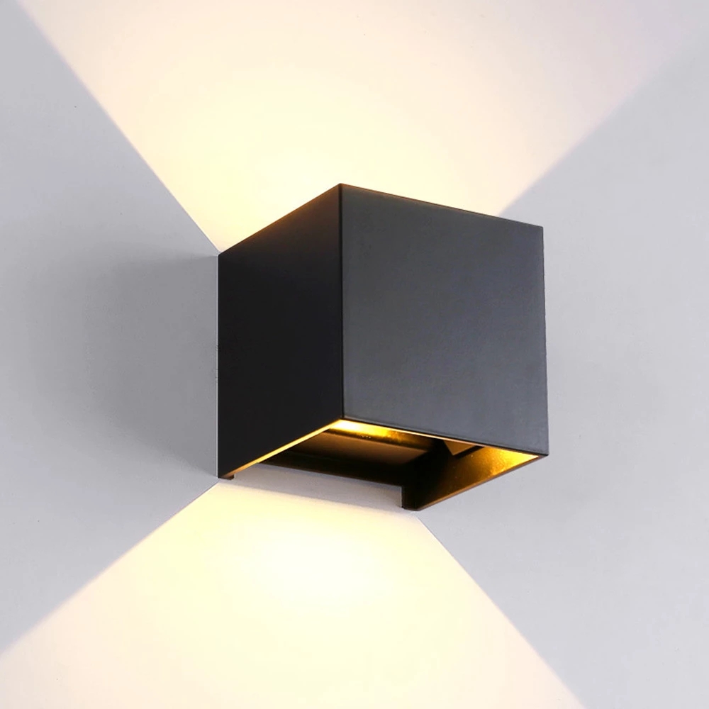 Xl Outdoor Lighting - โมเดิร์น6W 12W LED โคมไฟติดผนังอลูมิเนียม Sconce Lampu