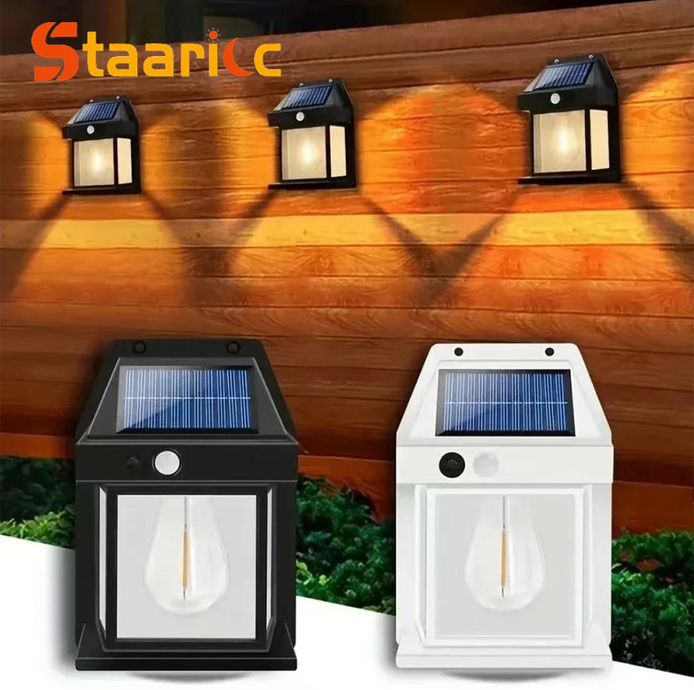 Xl Outdoor Lighting - 1/2/4/8PCS ไฟถนน LED พลังงานแสงอาทิตย์กลางแจ้งที่ทรงพลัง โคมไฟพลังงานแสงอาทิตย์กันน้ำ สวน