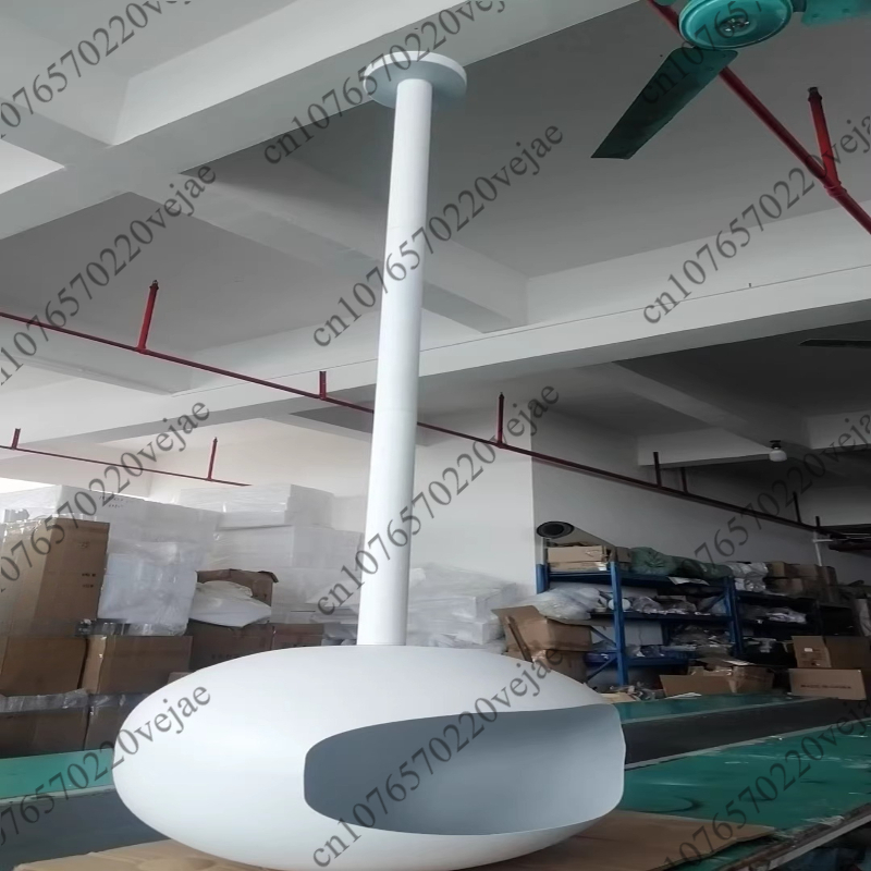 Outdoor Lighting Manufacturers - โคมไฟตกแต่งบ้าน/วิลล่ารูปจานบิน แบบตั้งพื้น ให้ความร้อนได้ ใช้สำหรับตกแต่งเตาผิงจริง สำหรับคนดังทางอินเทอร์เน็ต