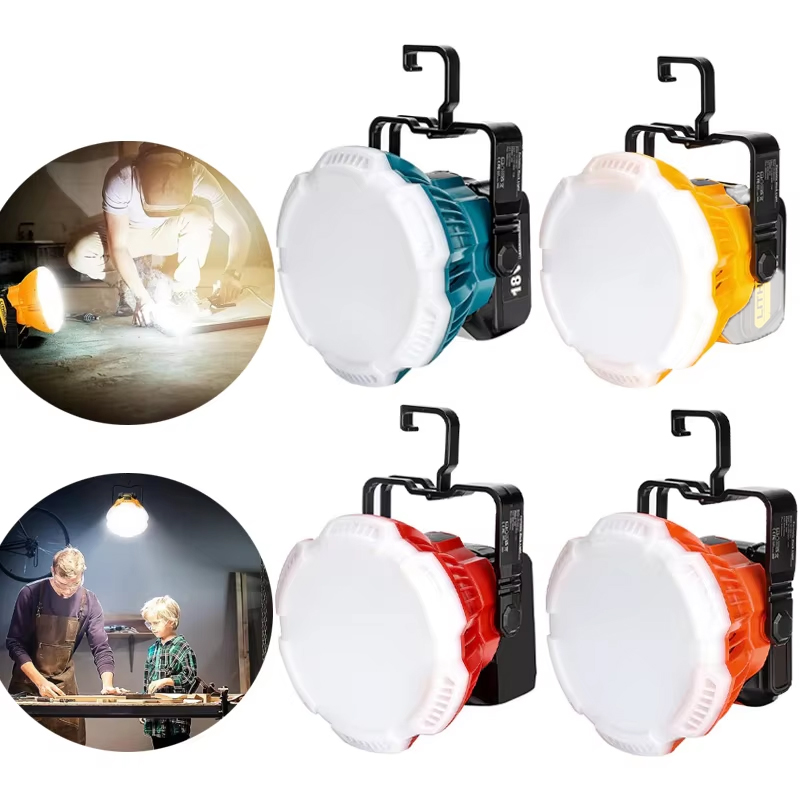 Outdoor Lighting Milwaukee - ไฟทำงาน LED 24W สำหรับ makita/dewal/milwauke/ bosch/
