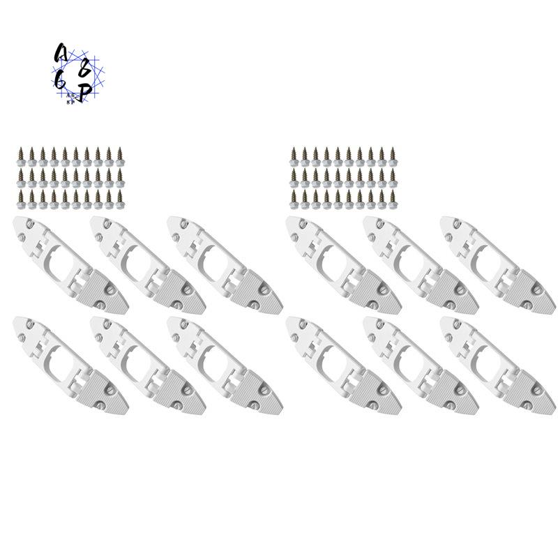 Outdoor Lighting Govee - คลิปยึดไฟแบบเกเบิล A68P-12 แพ็ค สำหรับ Govee H706