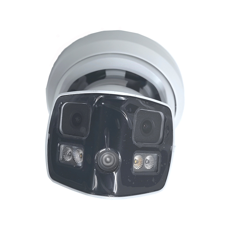 Outdoor Lighting No Electricity - 8MP 180 ° กล้อง IP POE