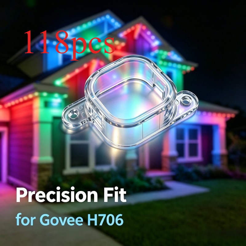 คลิปไฟ LED แบบโปร่งใส 118 ชิ้น - Outdoor Lighting Govee บทวิจารณ์และราคา