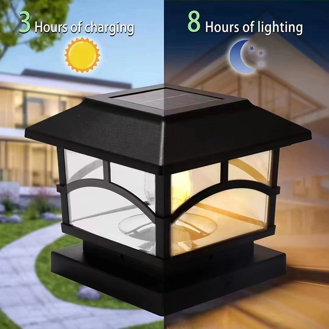 ไฟหัวเสาโซลาร์เซลล์, โคมไฟแผงโ - Post Cap Light บทวิจารณ์และราคา
