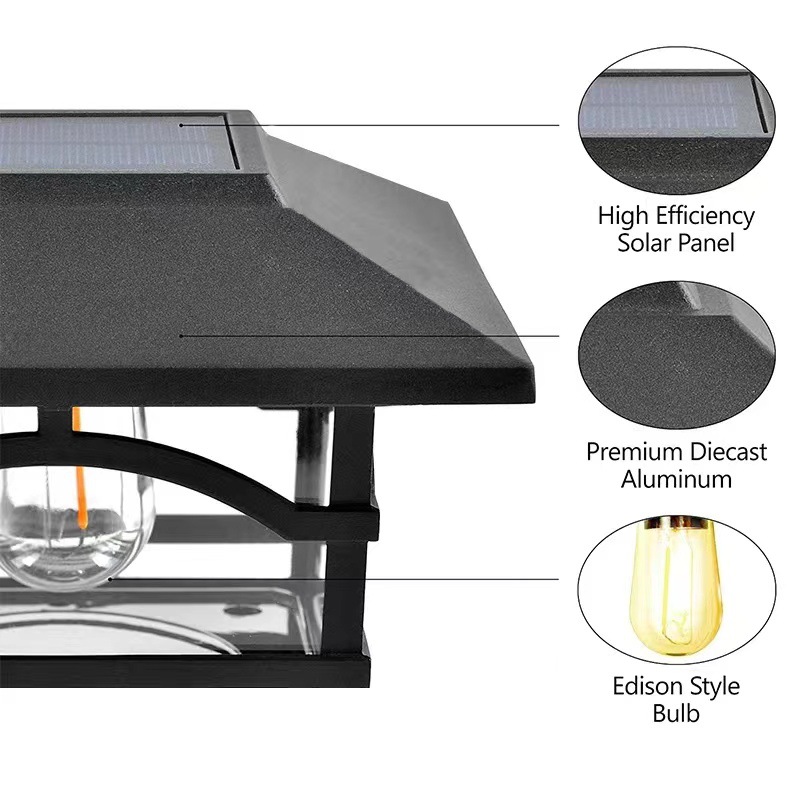 ไฟหัวเสาโซลาร์เซลล์, โคมไฟแผงโ - Post Cap Light บทวิจารณ์และราคา