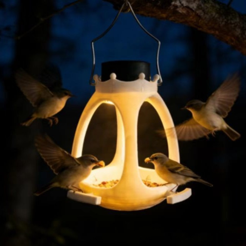 เครื่องให้อาหารนกพลังงานแสงอาท - Outdoor Lighting Under Eaves บทวิจารณ์และราคา