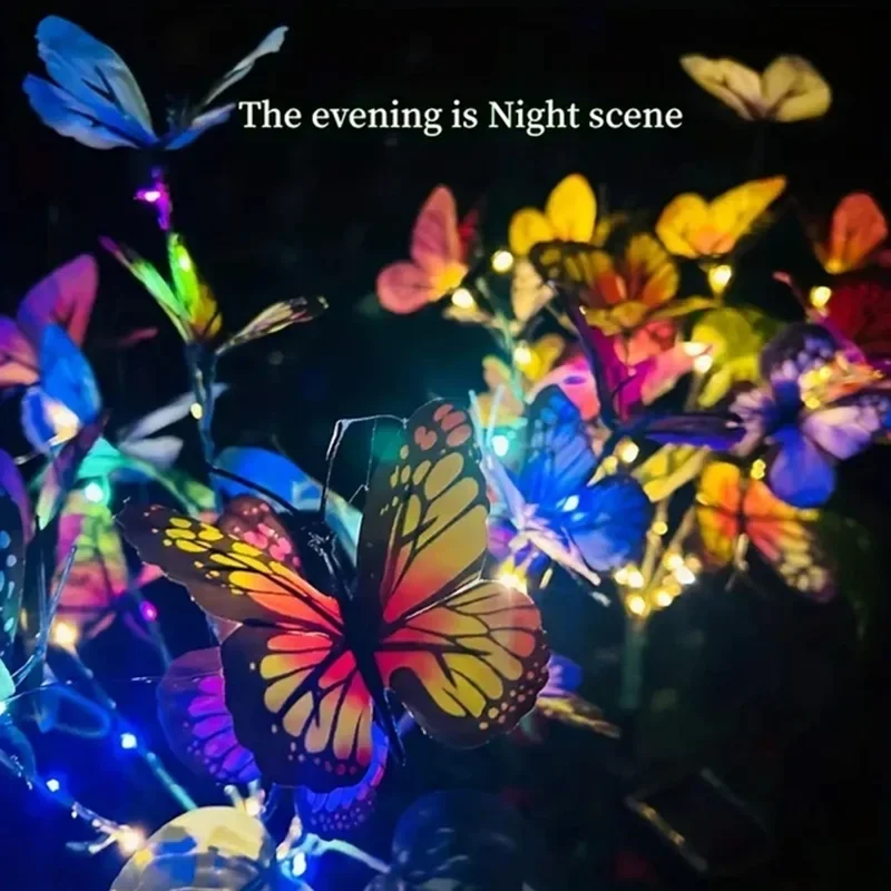 พลังงานแสงอาทิตย์ LED สวนผีเสื - Outdoor Lighting Manufacturers บทวิจารณ์และราคา