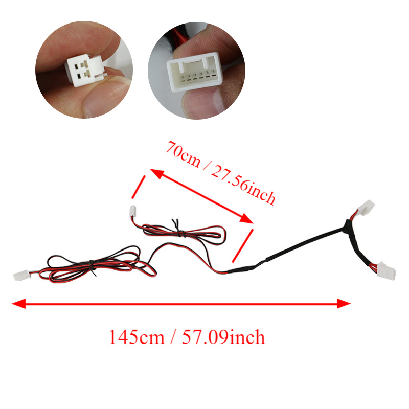 สายไฟภายในสำหรับโตโยต้า มาสด้า - Wired Pathway Light บทวิจารณ์และราคา
