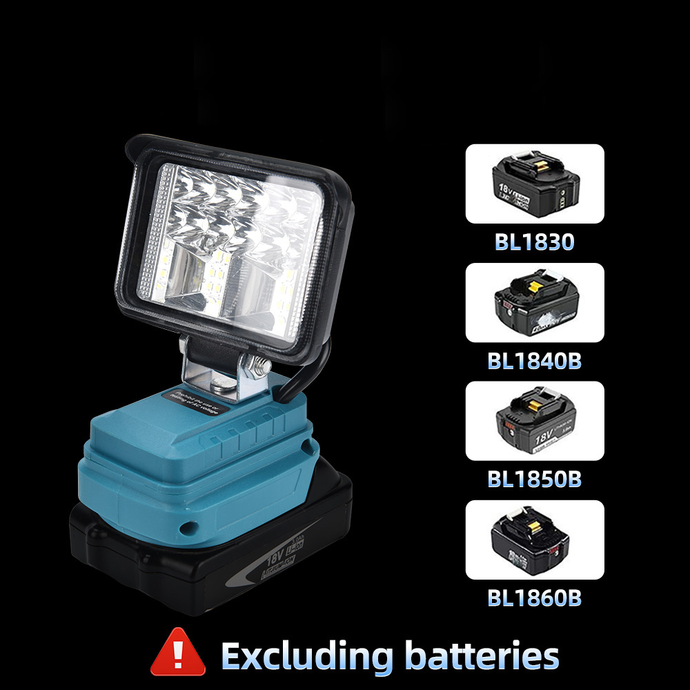 โคมไฟ LED 18V สำหรับ Makita, D - Outdoor Lighting Milwaukee บทวิจารณ์และราคา