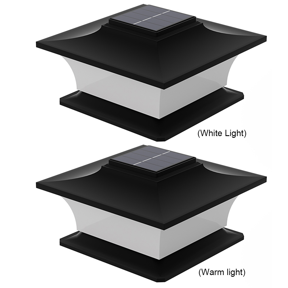 ไฟ LED ติดเสาพลังงานแสงอาทิตย์ - Post Cap Light บทวิจารณ์และราคา