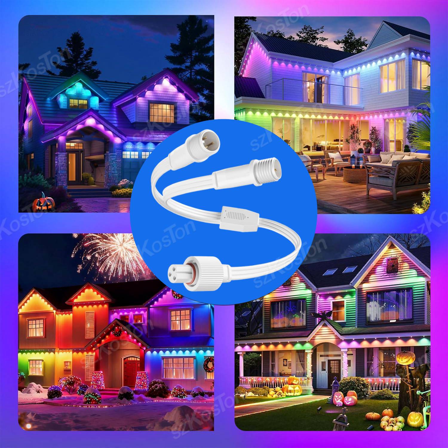ขั้วต่อรูปตัว Y สำหรับไฟกลางแจ - Outdoor Lighting Govee บทวิจารณ์และราคา