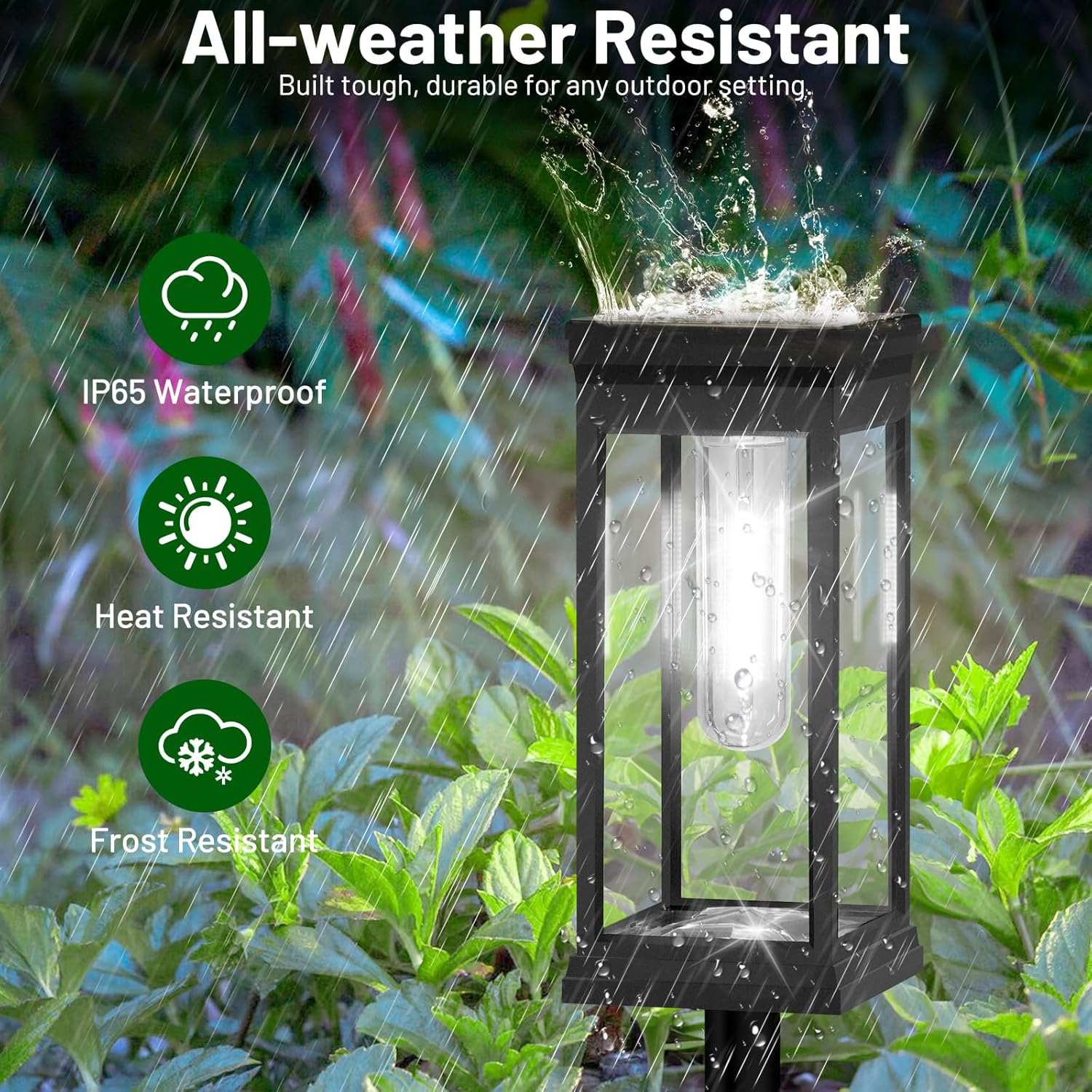 ไฟส่องหิน พลาสติกแข็ง ขนาด 2.8 - Post Cap Light บทวิจารณ์และราคา