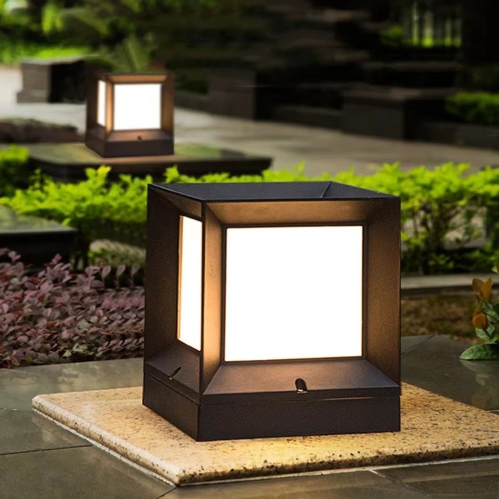 ไฟเสา LED รุ่นใหม่ E27 สำหรับภ - Post Cap Light บทวิจารณ์และราคา