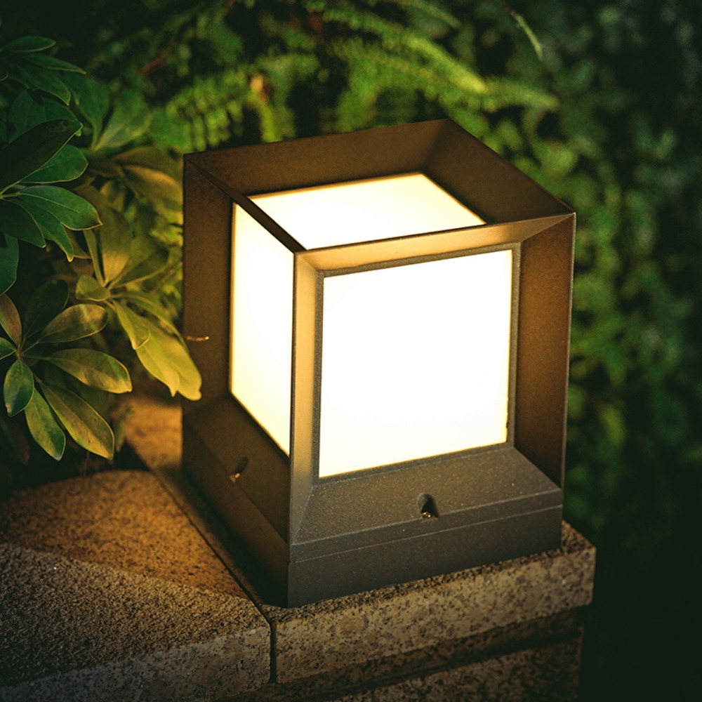 ไฟเสา LED รุ่นใหม่ E27 สำหรับภ - Post Cap Light บทวิจารณ์และราคา