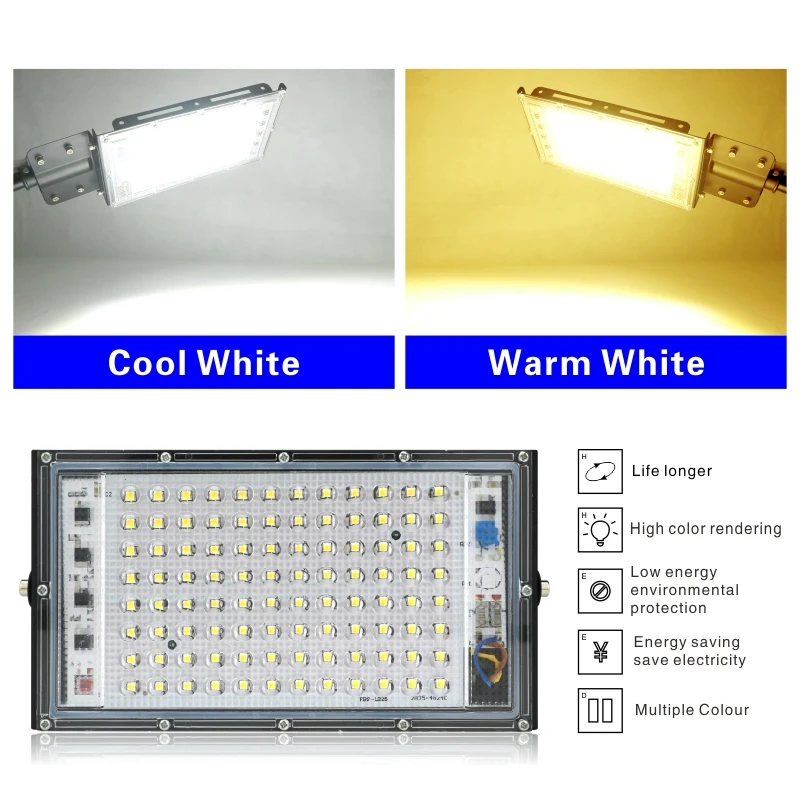 100W LED Street Light AC 220V- - Xl Outdoor Lighting บทวิจารณ์และราคา