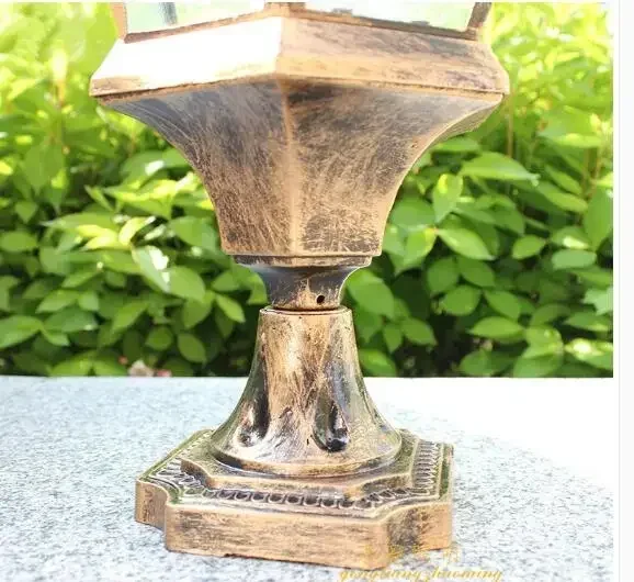 โคมไฟเสาเหล็กโบราณ TechHPAntiq - Outdoor Lighting Brass บทวิจารณ์และราคา