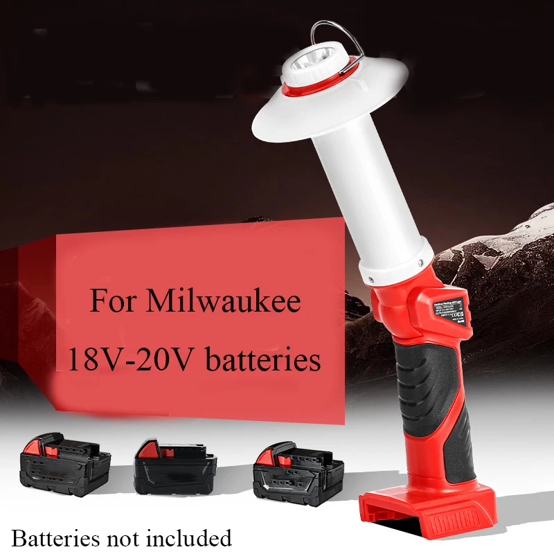 ไฟฉายพกพาสำหรับตั้งแคมป์แบบพับ - Outdoor Lighting Milwaukee บทวิจารณ์และราคา