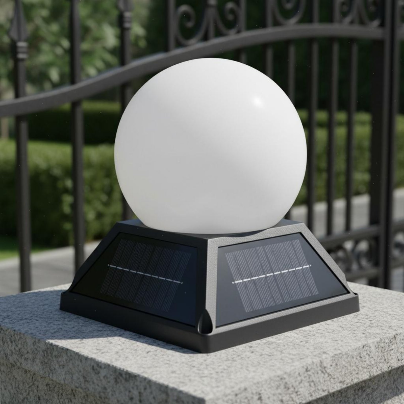 ไฟหัวเสาโซลาร์เซลล์ พร้อมรีโมท - Post Cap Light บทวิจารณ์และราคา