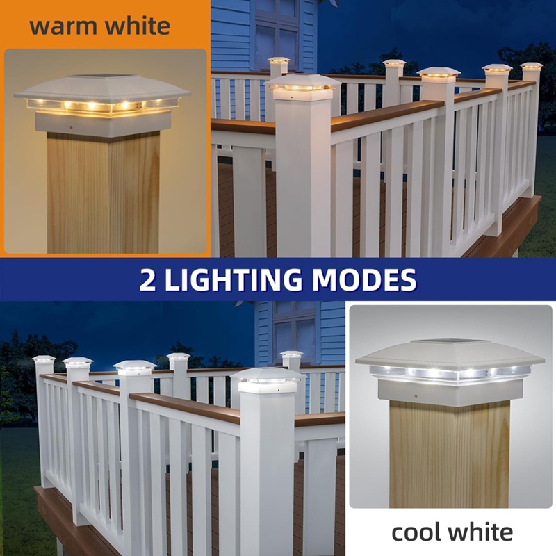 ไฟฝาครอบเสาพลังงานแสงอาทิตย์ 4 - Post Cap Light บทวิจารณ์และราคา