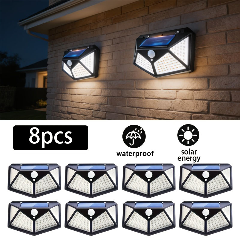 1~8 ชิ้น ไฟโซลาร์เซลล์ 100LED  - Xl Outdoor Lighting บทวิจารณ์และราคา