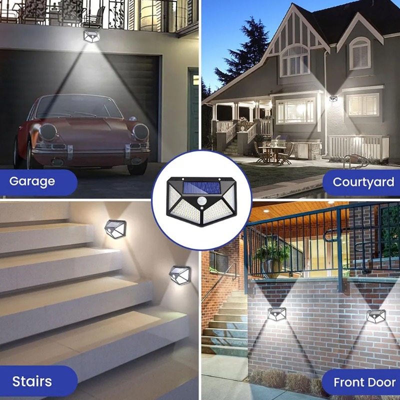 1~8 ชิ้น ไฟโซลาร์เซลล์ 100LED  - Xl Outdoor Lighting บทวิจารณ์และราคา
