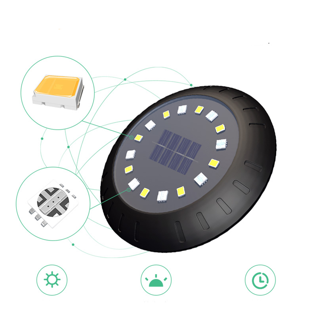 8LEDs พลังงานแสงอาทิตย์ Under  - Outdoor Lighting Under Deck บทวิจารณ์และราคา