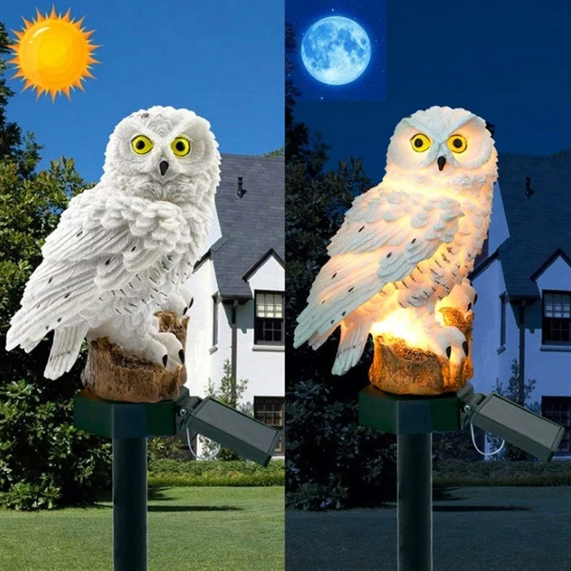 ไฟสวนรูปนกฮูกพลังงานแสงอาทิตย์ - Outdoor Lighting Manufacturers บทวิจารณ์และราคา