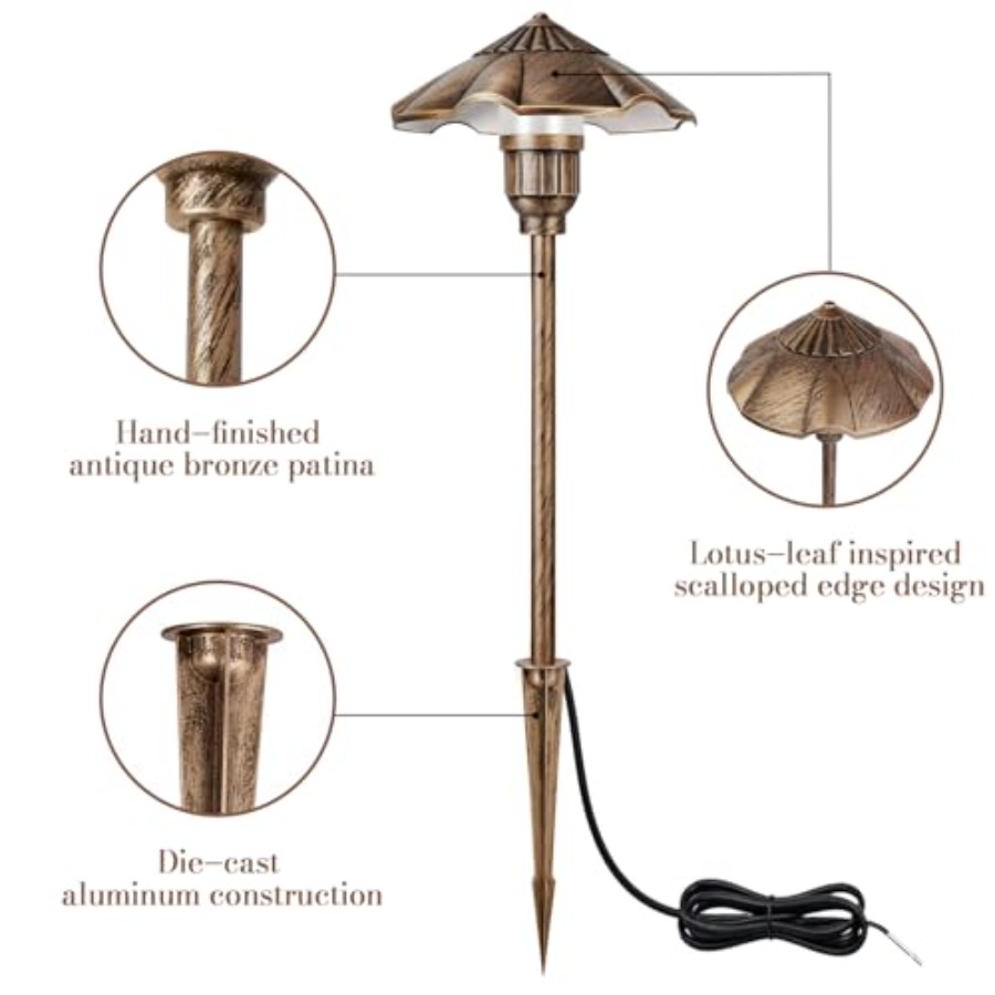 ไฟส่องภูมิทัศน์แรงดันต่ำ, ไฟทา - Wired Pathway Light บทวิจารณ์และราคา