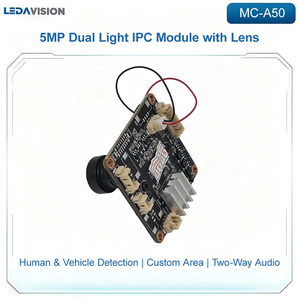 MC-A50 พร้อมเลนส์ 5MP โมดูล IP - Outdoor Lighting No Electricity บทวิจารณ์และราคา