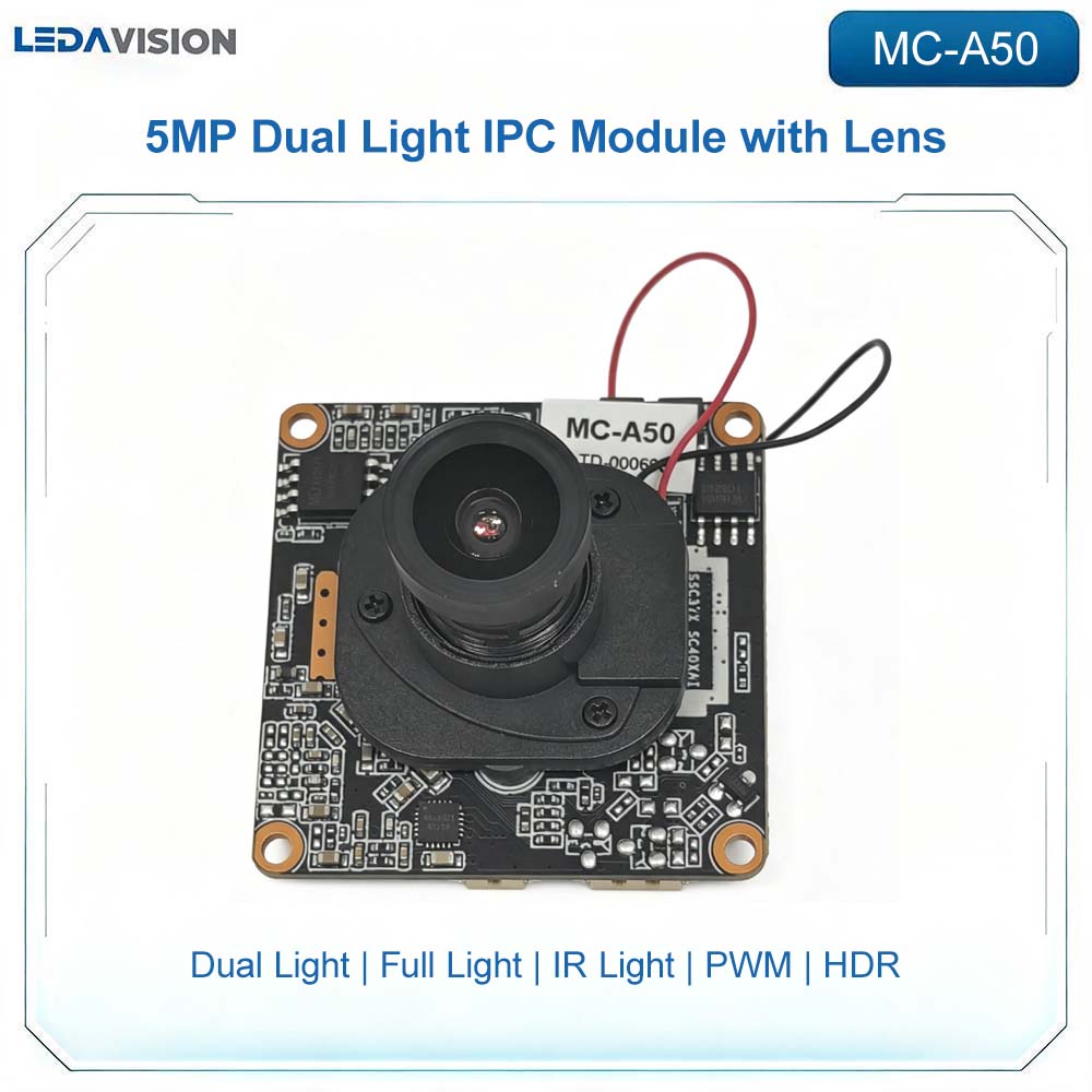 MC-A50 พร้อมเลนส์ 5MP โมดูล IP - Outdoor Lighting No Electricity บทวิจารณ์และราคา