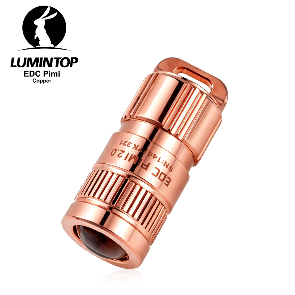 ไฟฉายทองแดง EDC LED ไฟฉายพกพาแ - Outdoor Lighting Brass บทวิจารณ์และราคา