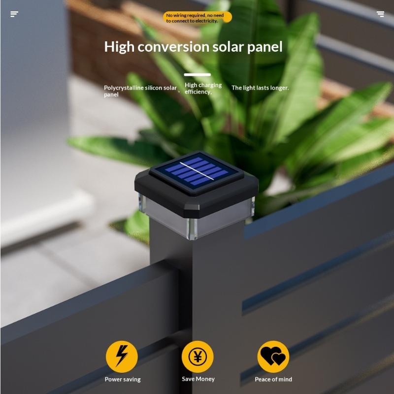 ไฟ LED พลังงานแสงอาทิตย์สำหรับ - Post Cap Light บทวิจารณ์และราคา