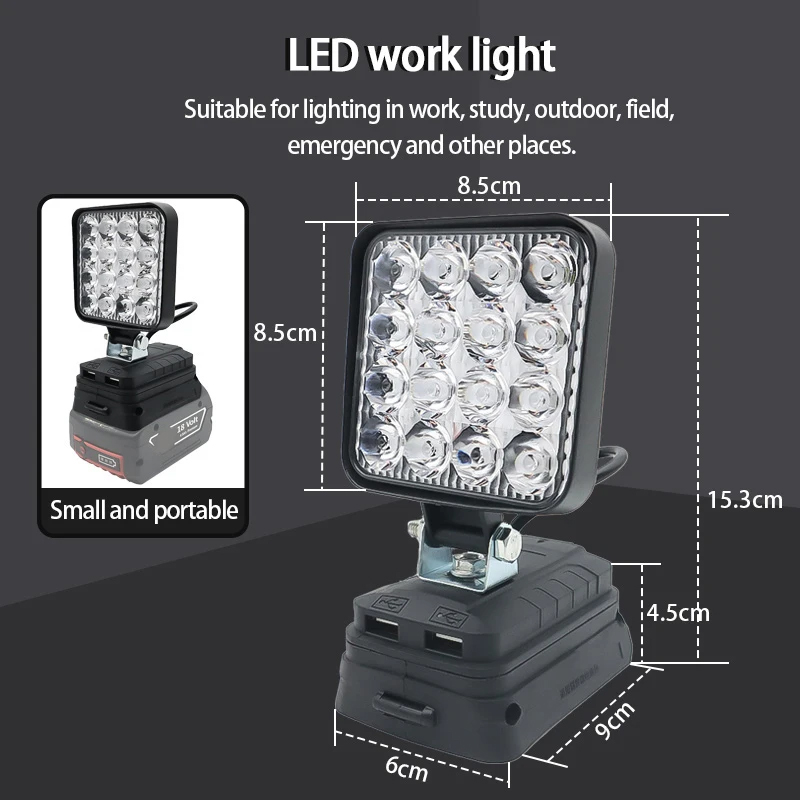 ไฟ LED สําหรับ DeWalt สําหรับ  - Outdoor Lighting Milwaukee บทวิจารณ์และราคา