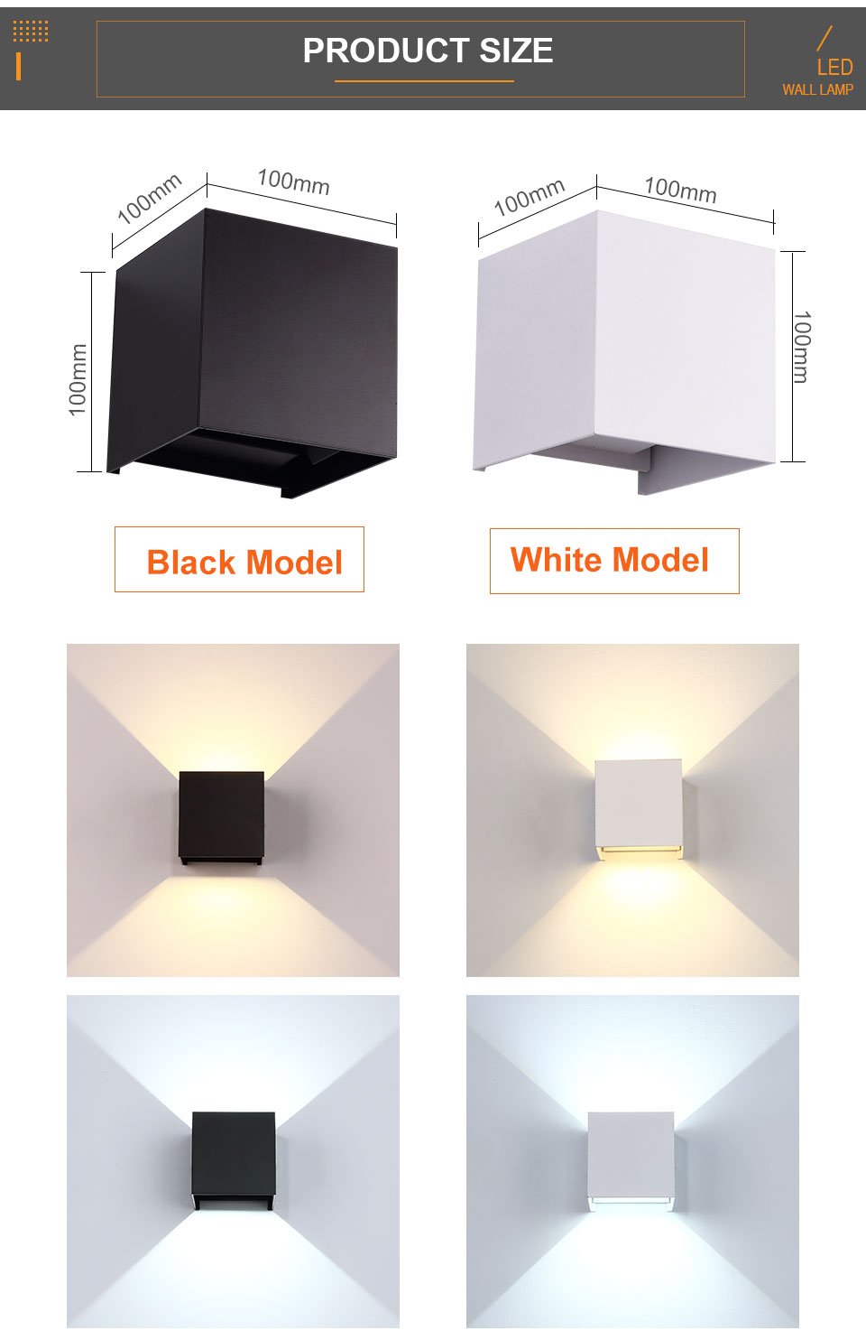 โมเดิร์น6W 12W LED โคมไฟติดผนั - Xl Outdoor Lighting บทวิจารณ์และราคา