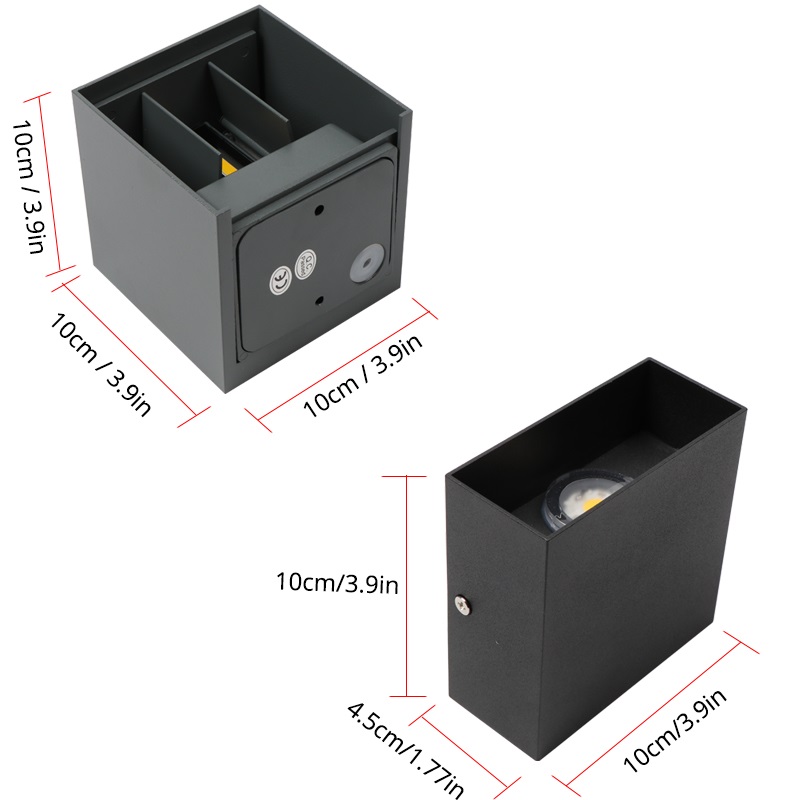 โมเดิร์น6W 12W LED โคมไฟติดผนั - Xl Outdoor Lighting บทวิจารณ์และราคา