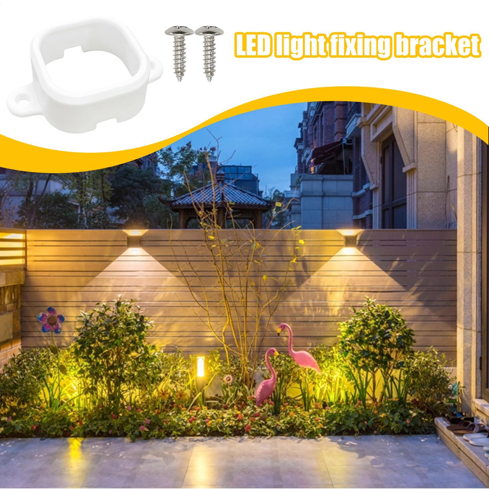 คลิปยึดกันน้ำ 50 ชิ้นพร้อมสกรู - Outdoor Lighting Govee บทวิจารณ์และราคา