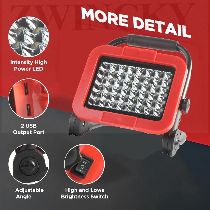 ไฟ LED ไร้สาย สำหรับใช้งานกลาง - Outdoor Lighting Milwaukee บทวิจารณ์และราคา