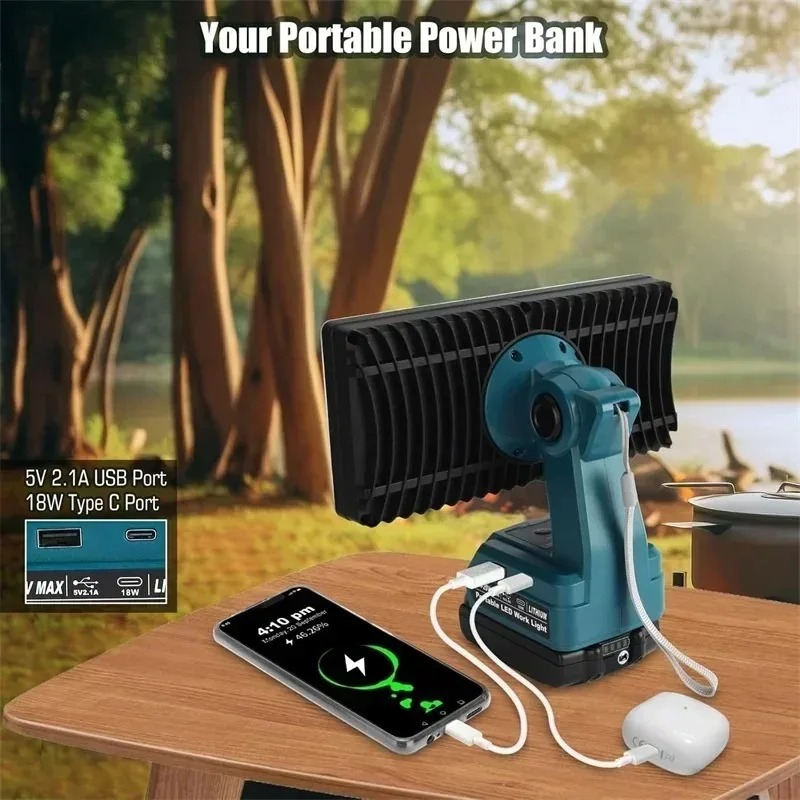 ไฟทำงานแบบพกพาสำหรับใช้งานกลาง - Outdoor Lighting Milwaukee บทวิจารณ์และราคา