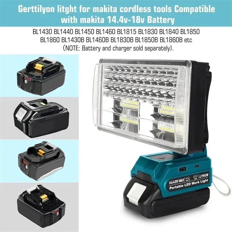 ไฟทำงานแบบพกพาสำหรับใช้งานกลาง - Outdoor Lighting Milwaukee บทวิจารณ์และราคา