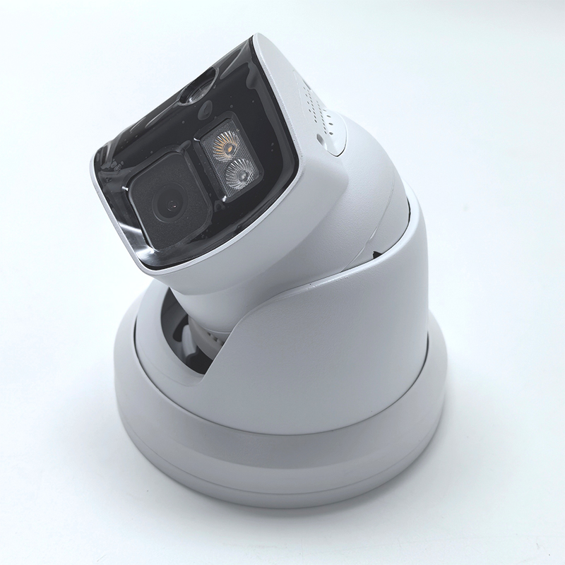 8MP 180 ° กล้อง IP POE เลนส์คู - Outdoor Lighting No Electricity บทวิจารณ์และราคา