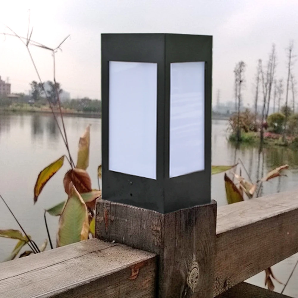 1-4ชิ้นหมวก LED เสารั้วไฟฟ้าไฟ - Post Cap Light บทวิจารณ์และราคา
